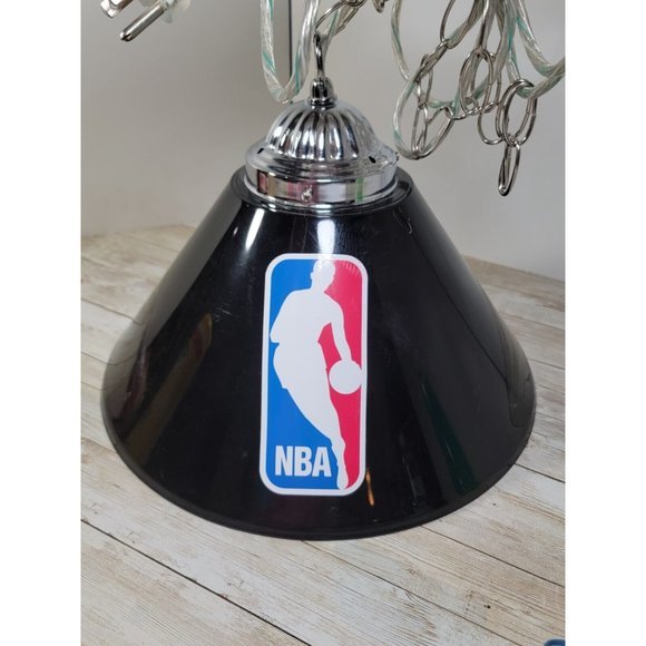 Trademark‎ Global NBA 14" Single Shade Bar Lamp Polyresin 36" Pull Chain On Off - Picture 3 of 14